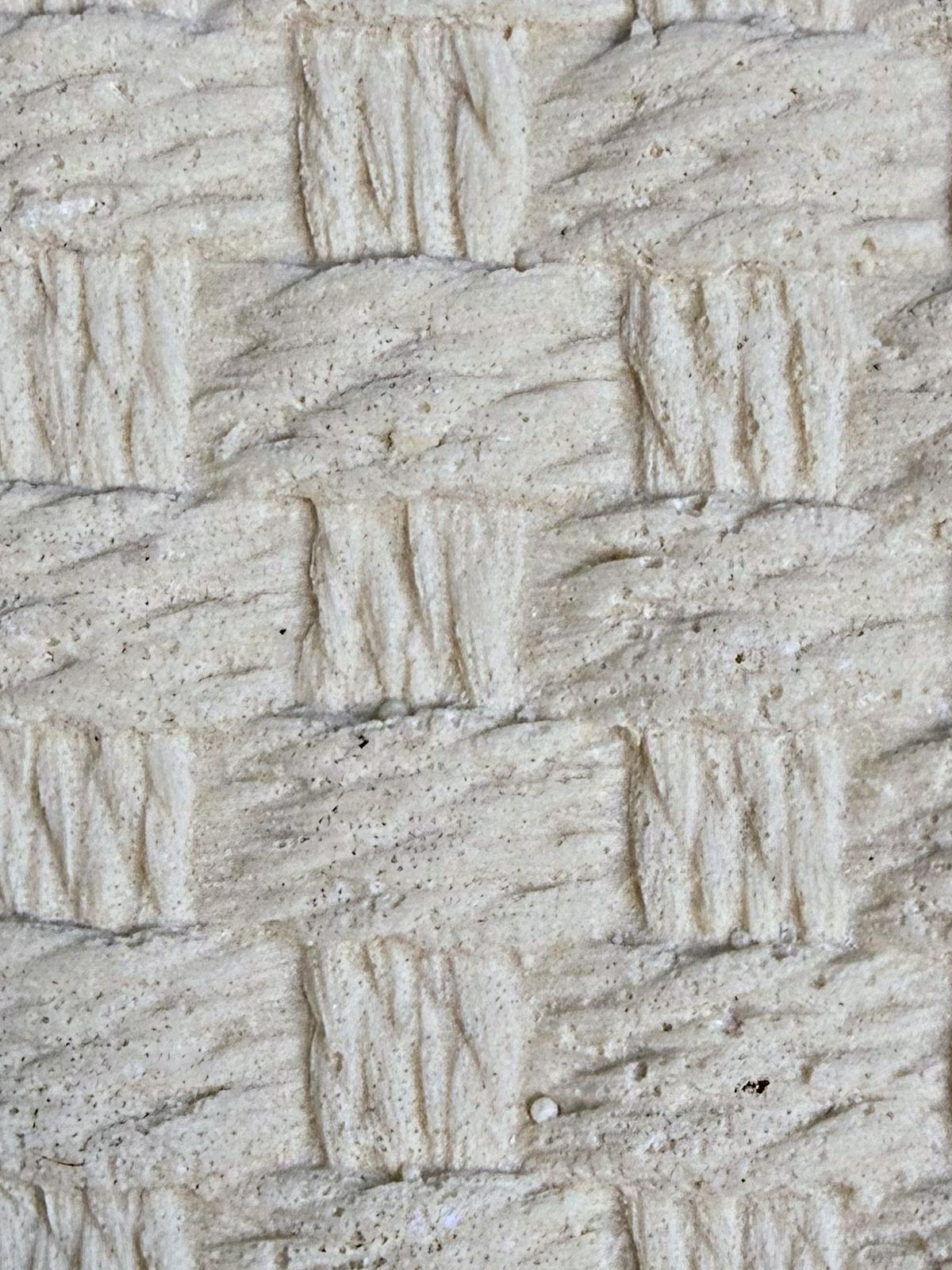 Weave and textile collection, hemp weave in beige